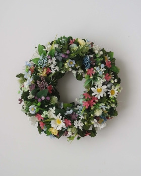 Sztuczny zielony wianek Ogród marzeń na drzwi – Havenly House